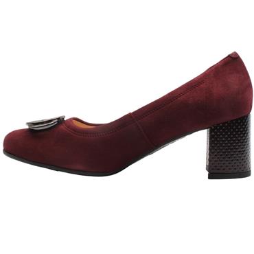BIOECO SHOE 6736 3034 - BURGUNDY SUEDE